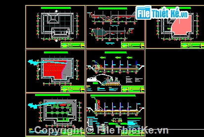 TC he,BPTC bể cấp nước,Bản vẽ cấp thoát nước