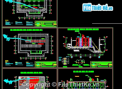 TC he,BPTC bể cấp nước,Bản vẽ cấp thoát nước