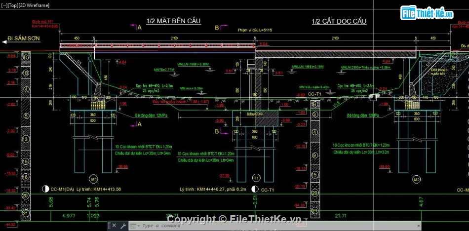 thi công cầu,cầu dầm,bản vẽ cầu,bản dầm