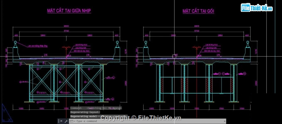 thi công cầu,thi công,Bản vẽ thi công,Bản vẽ cầu dầm