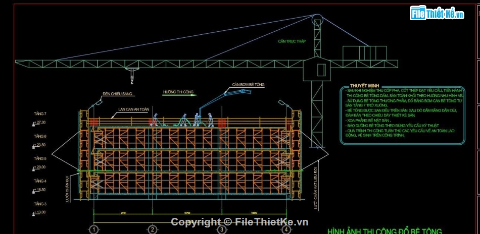 Biện pháp thi công giàn giáo công trình,biện pháp an toàn lao động,giàn giáo công trình xây dựng
