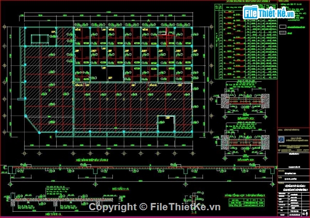 bản vẽ kết cấu,bản vẽ kết cấu siêu thị,kết cấu siêu thị