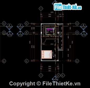 nhà 4 tầng,kiến trúc 4 tầng,cad nhà 4 tầng,nhà phố 4 tầng cad