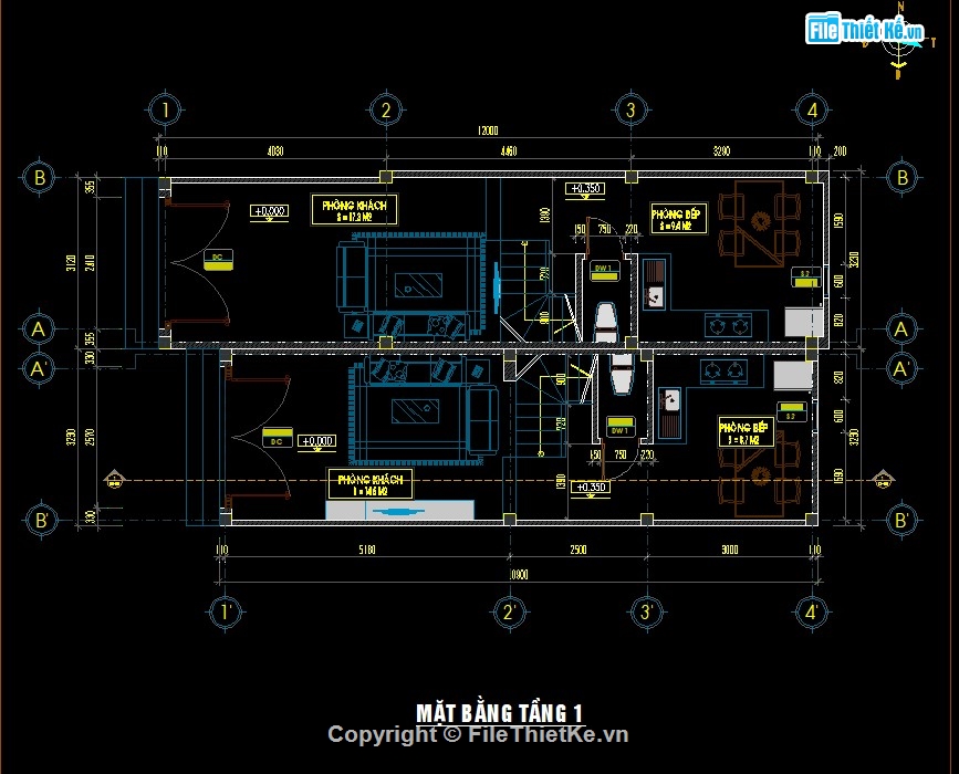 nhà phố 4 tầng file cad,file autocad nhà phố 4 tầng,bản vẽ nhà phố 4 tầng,nhà phố 4 tầng 3x12m,file cad nhà phố 4 tầng,nhà phố 4 tầng autocad