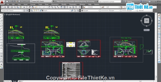 Bản vẽ thi công Quốc lộ,công trình thi công,Bản vẽ thi công Quốc lộ 27,Bản vẽ thi công