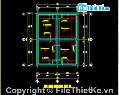 thiết kế bể nước,thiết kế bể nước ngầm,bản vẽ bể nước ngầm,Bể nước 100m3