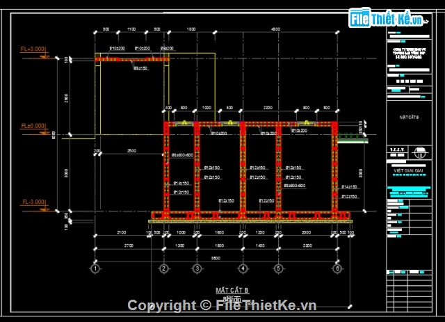 bản vẽ bể xử lý nước thải,bản vẽ bể nước,thiết kế bể nước