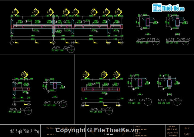 kiến trúc biệt thự,kết cấu biệt thự,biệt thự 2 tầng,nhà kích thước 7.7 x 12m