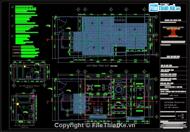 bản vẽ biệt thự 9.5x18m,thiết kế biệt thự 4 tầng dien tích 9.5x18m,biệt thự 4 tầng 9.5x18m