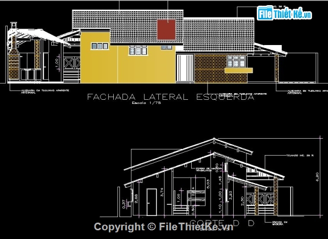 biệt thự 1 tầng,nhà khu nghỉ dưỡng,bản vẽ biệt thự gần biển