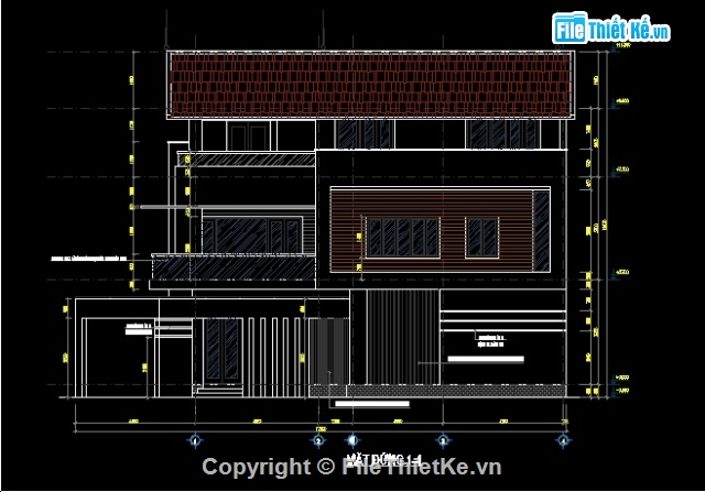 Bản vẽ biệt thự phố 3 tầng KT 8x13.7m full,Bản vẽ thiết kế biệt phố hiện đại 3 tầng KT8x13.7m,Bản vẽ biệt thự phố 3 tầng mặt tiền 8m,Bản vẽ biệt thự phố 3 tầng