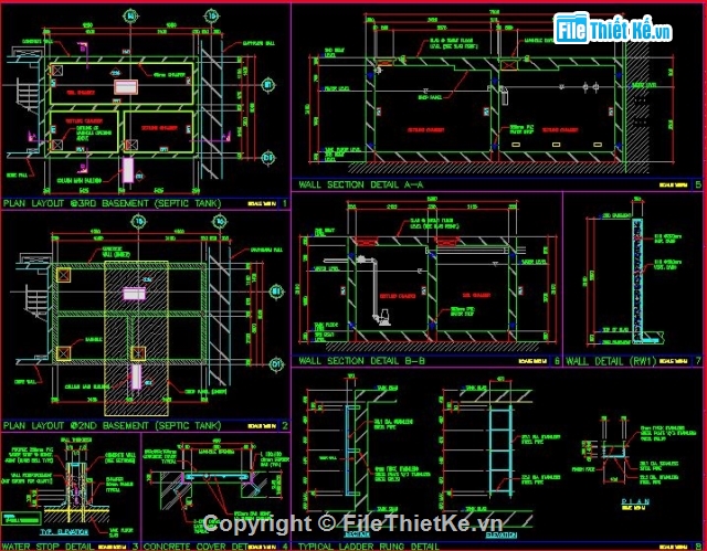 thiết kế công trình,Bản cad thiết kế,thiết kế căn hộ Manor