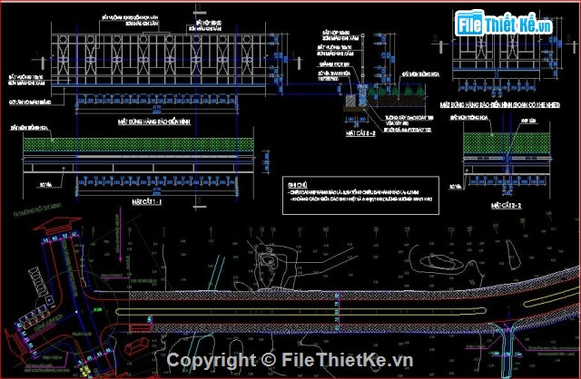 mẫu thiết kế hàng rào đặc biệt,bản vẽ thiết kế tường rào,file cad tường rào