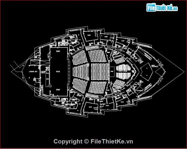 Bản vẽ mặt bằng,mặt bằng,mặt bằng nhà hát