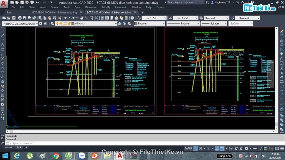 Thiết kế bến cảng,Autocad thiết kế bến cảng,Thiết kế bến cảnh container,Bến cảng tổng hợp