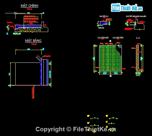 Bản vẽ,bản vẽ thiết kế,cầu bản,cầu dầm bản 1 nhịp L= 6m,1 nhịp L= 6m khổ cầu 20.5m