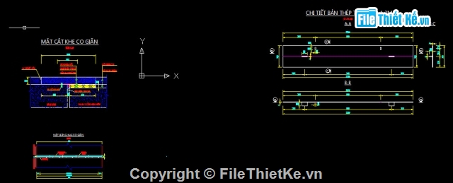 Bản vẽ,bản vẽ thiết kế,cầu bản,cầu dầm bản 1 nhịp L= 6m,1 nhịp L= 6m khổ cầu 20.5m