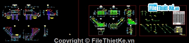 Bản vẽ,bản vẽ thiết kế,cầu bản,cầu dầm bản 1 nhịp L= 8m,thiết kế cầu dầm bản