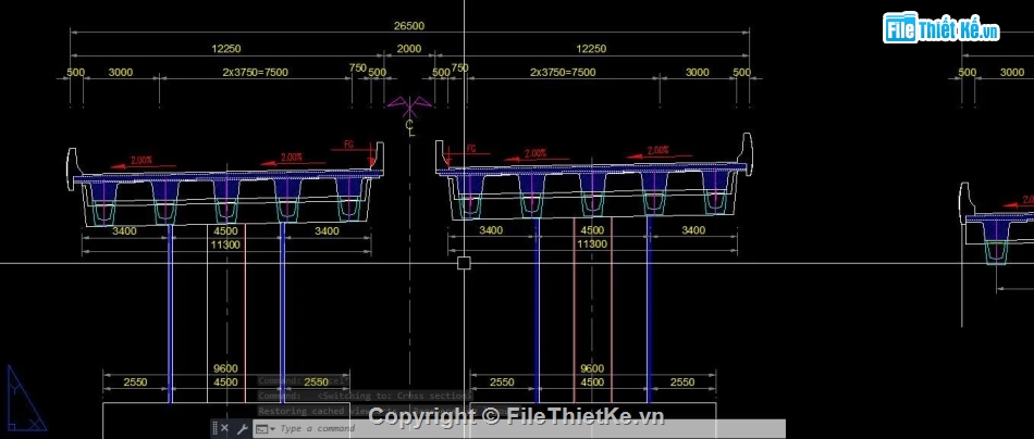 cầu dầm,Bản vẽ dầm T,Bản vẽ dầm,Bản vẽ cầu dầm