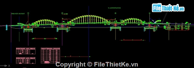 Bản vẽ thiết kế Cầu Rồng (Đà Nẵng),Hồ sơ thiết kế cầu rồng Đà Nẵng,Bản vẽ thiết kế cầu rồng,Bản vẽ Cầu Rồng