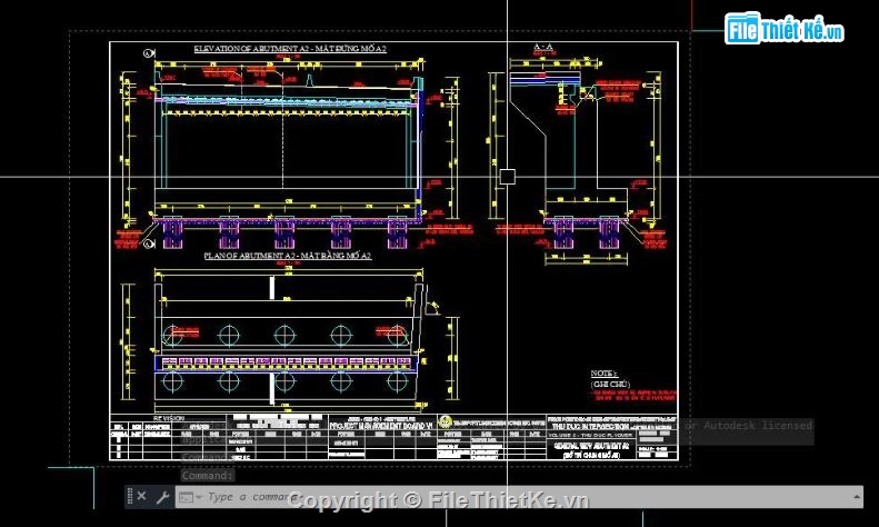 thiết kế cấu bản vẽ,dầm bản rỗng,thiết kế cầu,bản vẽ cầu