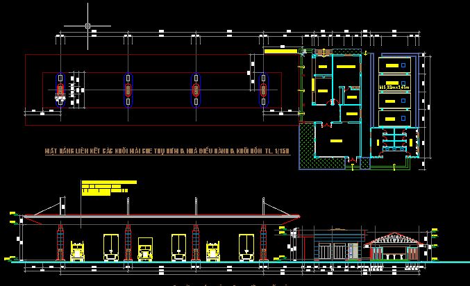 Bản vẽ thiết kế cây xăng,thiết kế cây xăng,cây xăng,Bản vẽ autocad cây xăng