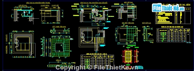 Bản vẽ,Bản vẽ chi tiết,chi tiết Hố ga