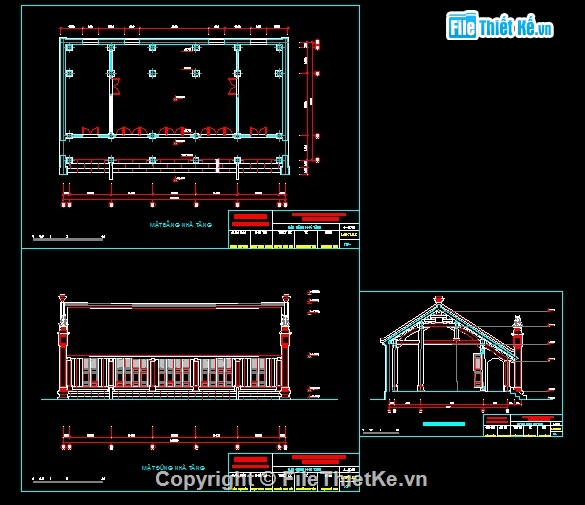 bản vẽ thiết kế Tam Quan chùa keo (Bắc Ninh),Bản vẽ chùa keo,Bản vẽ thiết kế Chùa keo,Bản vẽ cad chùa keo