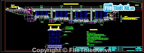 thiết kế cầu,cầu dàn thép,Kết cấu phần dưới bao gồm mố,Biện pháp thi công công