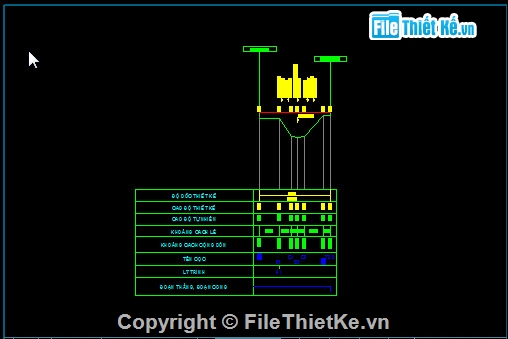 Bản vẽ thiết kế cơ sở cầu Máng,cầu Máng bản BTCT DƯL 1 nhịp 20m,khổ cầu B=10+2x0.5m,Bố trí chung cầu,Thuyết minh cầu