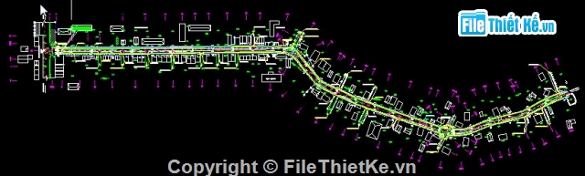 thiết kế cơ sở tuyến,đường đô thị,Bản vẽ thiết kế nút giao,Bản vẽ thiết kế cống + khối lượng,Thuyết minh thiết kế cơ sở