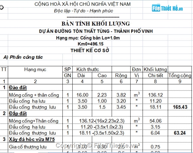 thiết kế cơ sở tuyến,đường đô thị,Bản vẽ thiết kế nút giao,Bản vẽ thiết kế cống + khối lượng,Thuyết minh thiết kế cơ sở