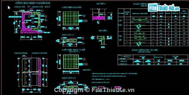 Bản vẽ,bản vẽ thiết kế,thiết kế cống bản