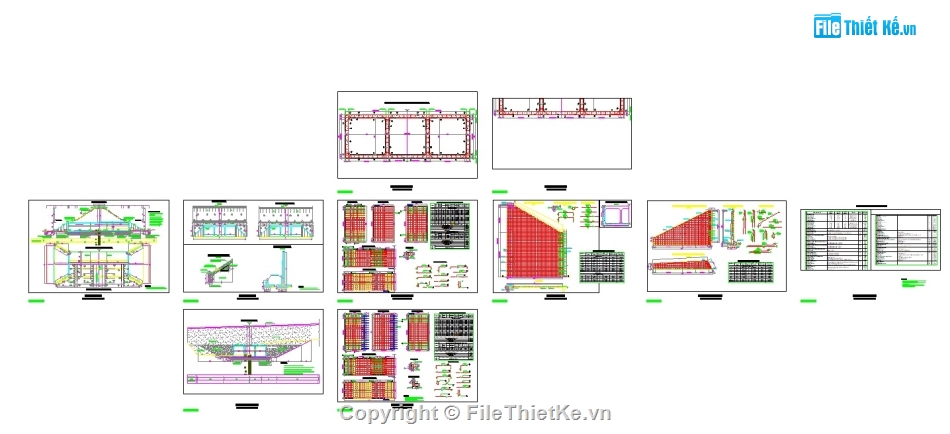 Bản vẽ thiết kế cống hộp qua đường,Bản vẽ thiết kế cống hộp,Bản vẽ thiết kế cống hộp 3x(4x4)M,Thiết kế công hộp 3x4x4m