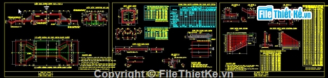 Bản vẽ,Bản vẽ cống hộp,đổ tại chỗ