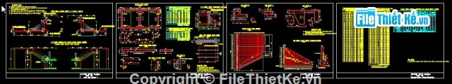 Bản vẽ,Bản vẽ cống hộp,đổ tại chỗ