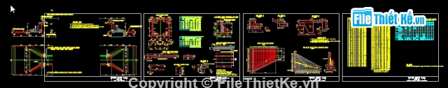 Bản vẽ,Bản vẽ cống hộp,đổ tại chỗ