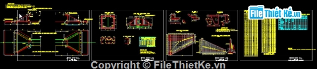 Bản vẽ,Bản vẽ cống hộp,đổ tại chỗ