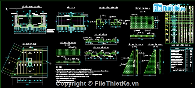 Bản vẽ,Bản vẽ cống hộp,thiết kế cống