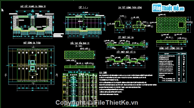 Bản vẽ,Bản vẽ cống hộp,thiết kế cống