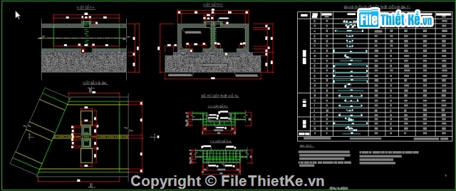Bản vẽ,Bản vẽ cống hộp,thiết kế cống