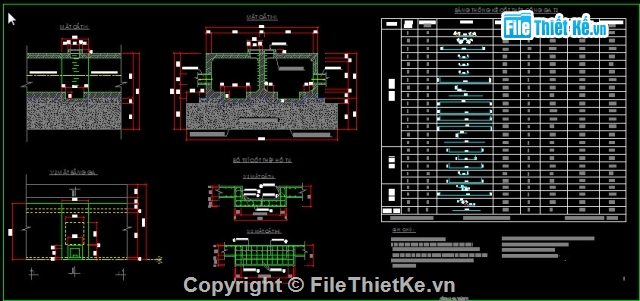 Bản vẽ,Bản vẽ cống hộp,thiết kế cống