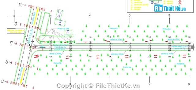 nút giao thông,thiết kế nút giao thông,thiết kế Đấu nối,bản vẽ thiết kế giao thông