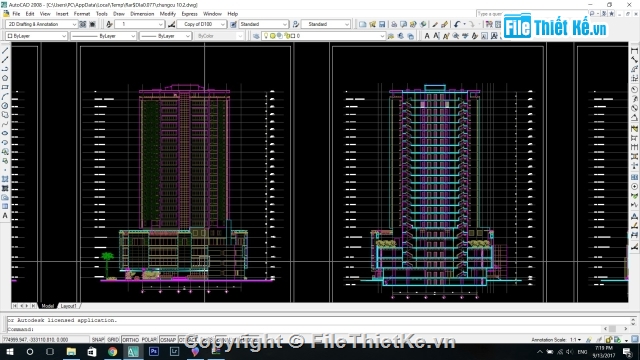 bản vẽ thiết kế,thiết kế chung cư,Bản cad thiết kế
