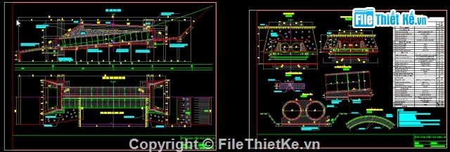 Bản vẽ,mặt cắt ngang điển hình,thiết kế đường