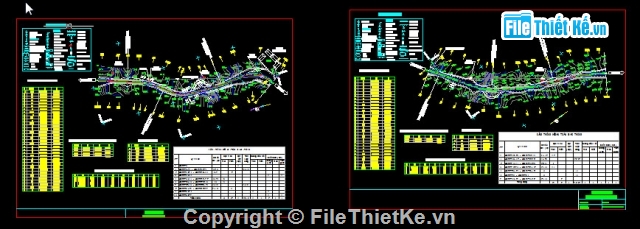 Bản vẽ,thiết kế đường,thiết kế đường miền núi