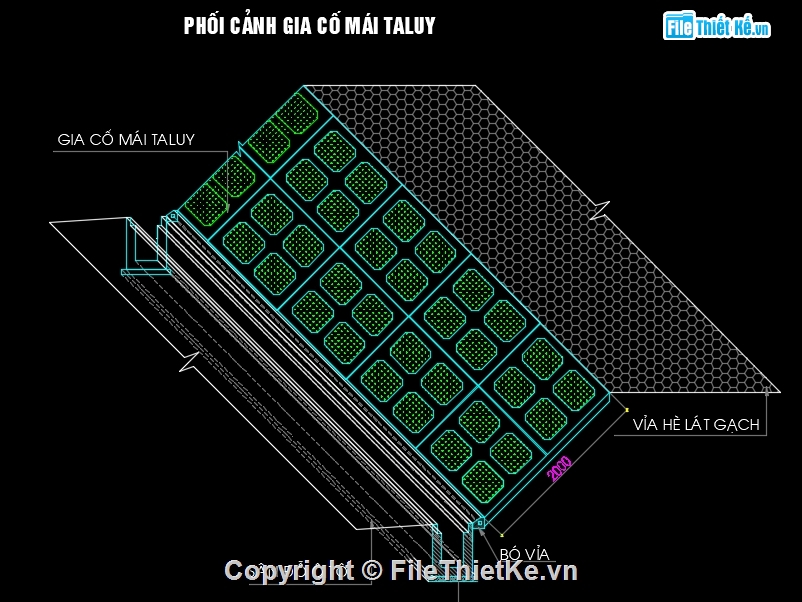 bản vẽ gia cố ta luy,gia cố mái taluy,thiết kế giải pháp gia cố mái ta luy,gia cố mương,gia cố bờ kênh,gia cố mái taluy trồng cỏ