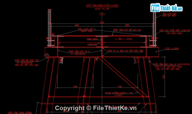 cầu tạm,bản vẽ cầu tạm,thiết kế cầu tạm,cầu tạm bằng thép,bố trí cầu tạm,cầu tạm thi công