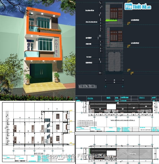 Bản vẽ nhà phố,nhà 3 tầng,3 tầng,nhà phố 3 tầng