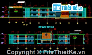 kết cấu trường mẫu giáo,vẽ trường học,thiết kế kết cấu trường mẫu giáo